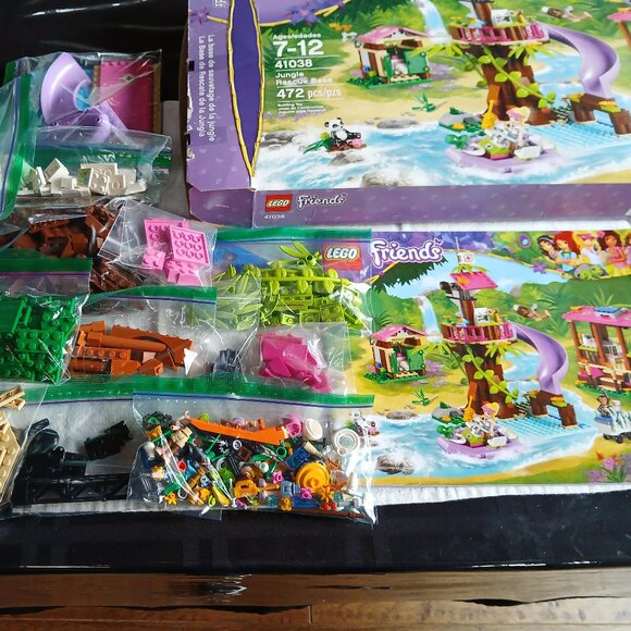 Lego Set 41038 Friends Jungle Rescue Base ( Complete ) - Picture 5 of 8